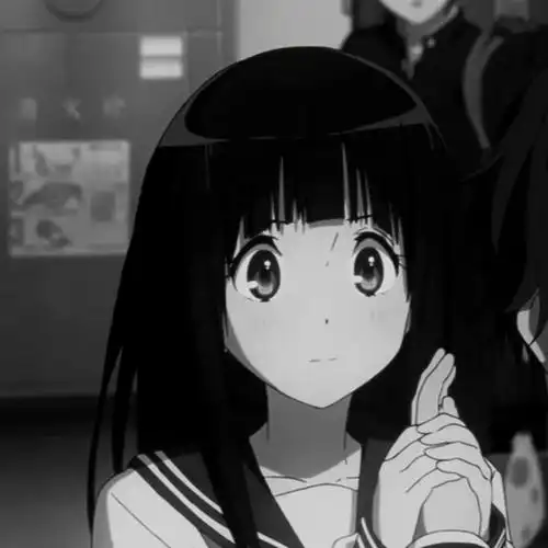 情侣头像,冰菓动漫情头 冰菓 男头女头