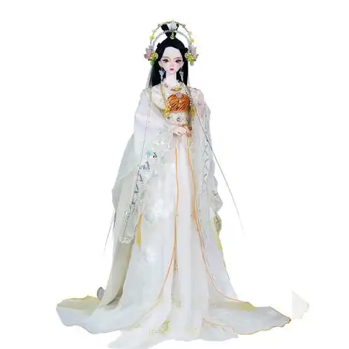 德必胜娃娃2022年月仙嫦娥60cm古风神话女娃3分bjd仿真娃娃古装