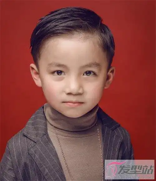 两边铲刻痕儿童发型 从小打造潮流酷萌娃--sms580