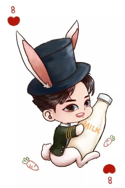 肖战q版壁纸头像第一弹