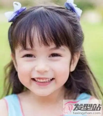 小女孩留什么刘海好看呆萌款刘海小公主必备
