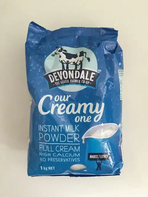 devondale德运全脂奶粉 1kg装 50元一袋