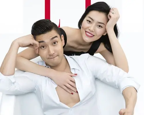 刘雯崔始源壁纸