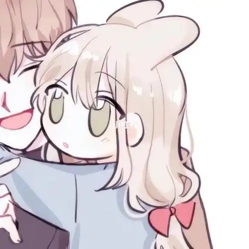 呆萌可爱情侣头像