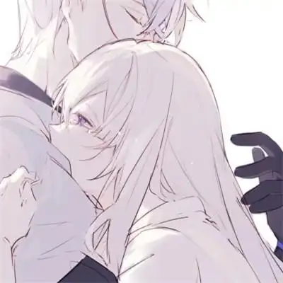 甜到爆的情侣头像动漫