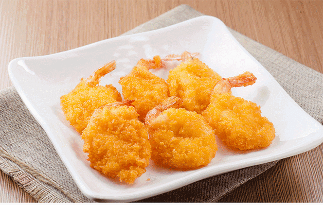 教你在家做黄金凤尾虾,简单3步,金黄香酥,美观又好吃