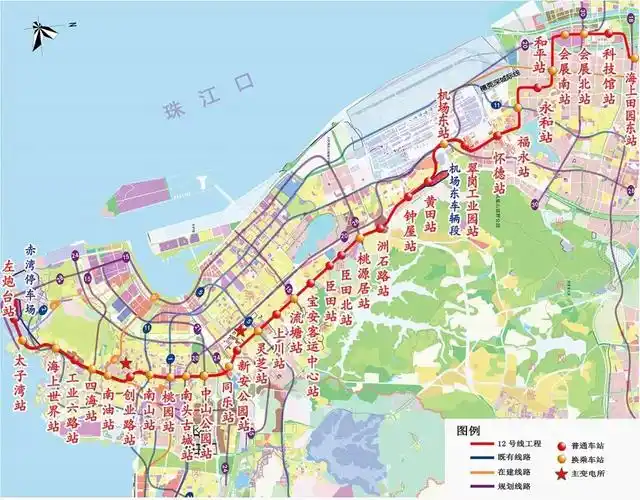 地铁12号线又有新消息了!全程33站会经过你家吗?