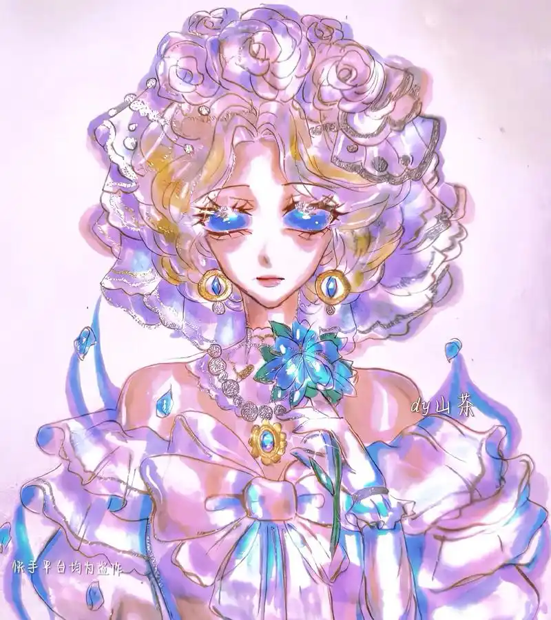 名字才改就封掉了01.#第五人格 #自制挂件#红夫人#手绘  - 抖音