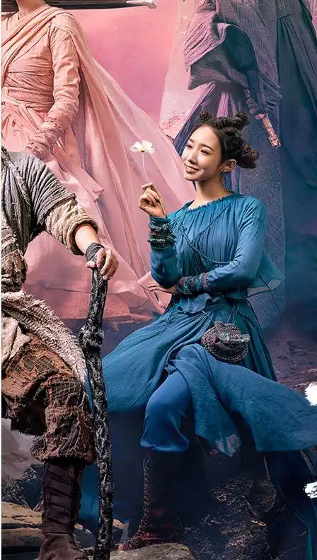 孟美岐诛仙打戏片段曝光,"雷震子发型"成最大看点,在开玩笑吗_网易