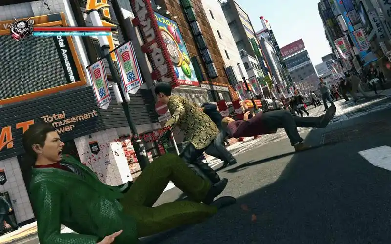 【如龙】如龙极2玛吉玛打斗片段