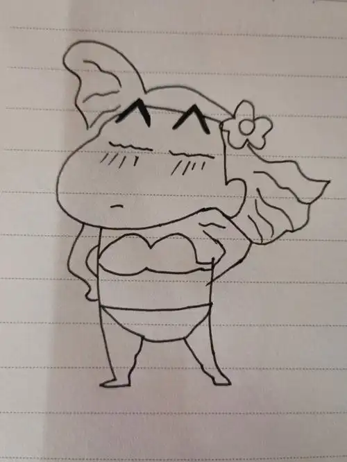 简笔画画画过程很快乐的哦哦很简单