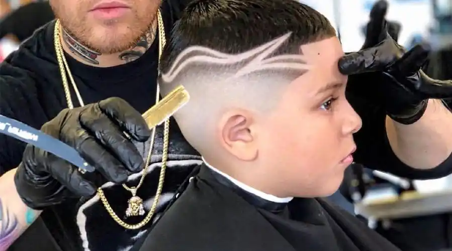 线条雕刻#脱壳发型[超话]# #儿童# #雕刻# #欧美[超话]# #x战警:黑