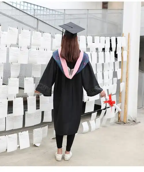 医学博士学位服学士服大学生男女毕业礼服学院风班服硕士披肩文科成人