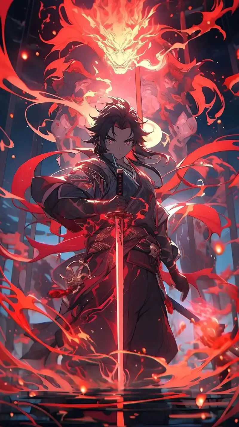 赤魂·修罗剑#ai绘画 #二次元 #midjourney # - 抖音