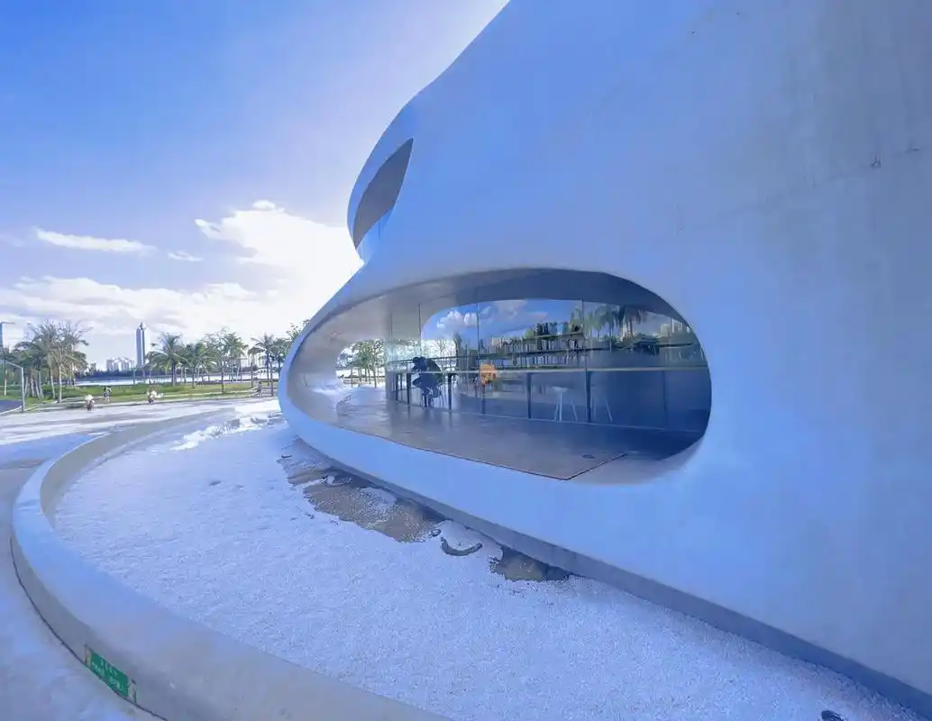 我的小岛  海口云洞图书馆打卡.去的时候下雨刚停  虽然没有 - 抖音