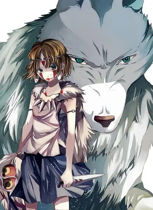 临摹作品动漫动画片枫林悦友人文化公主动画片ionicsnake小暑节气灵感