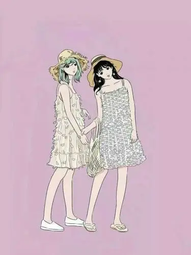 超级好看的闺蜜背景图