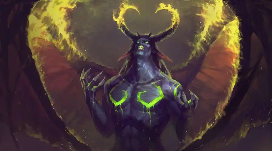 魔兽世界:上古之战军团之主的降临,伊利丹起到了很大的作用_恶魔