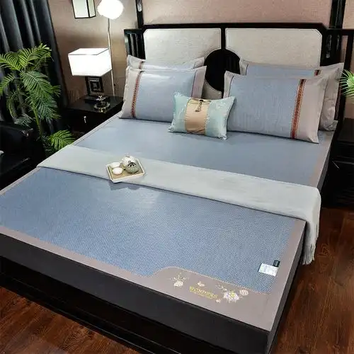 凉席夏季草席家用学生宿舍单人冰丝凉席夏天藤席子夏季裸睡一席两用