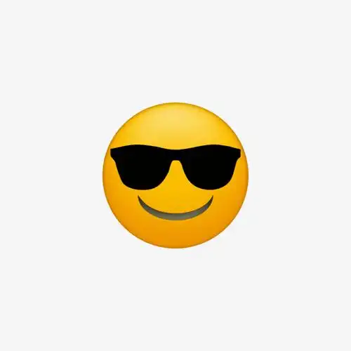 黄色可爱酷表情