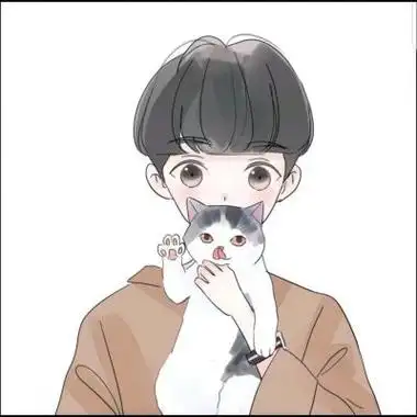 林知晚可爱小清新唯美高冷手绘男头男生头像