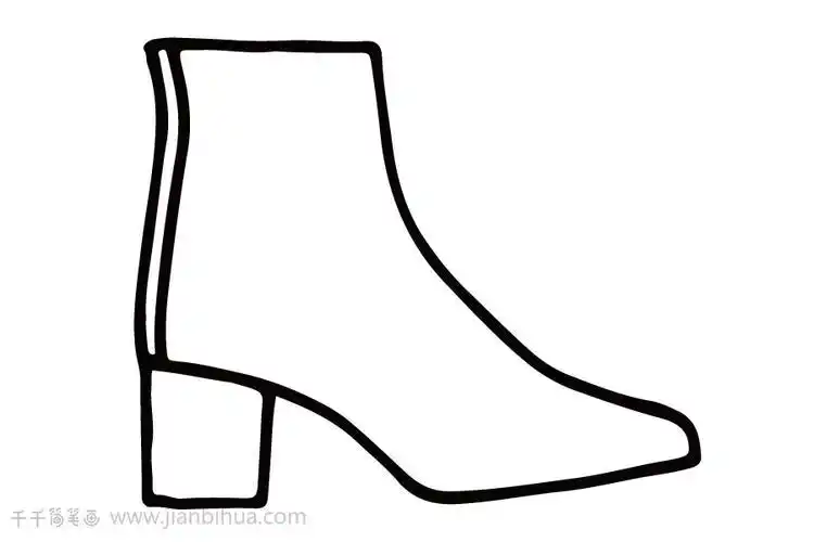 乔鲁克靴简笔画