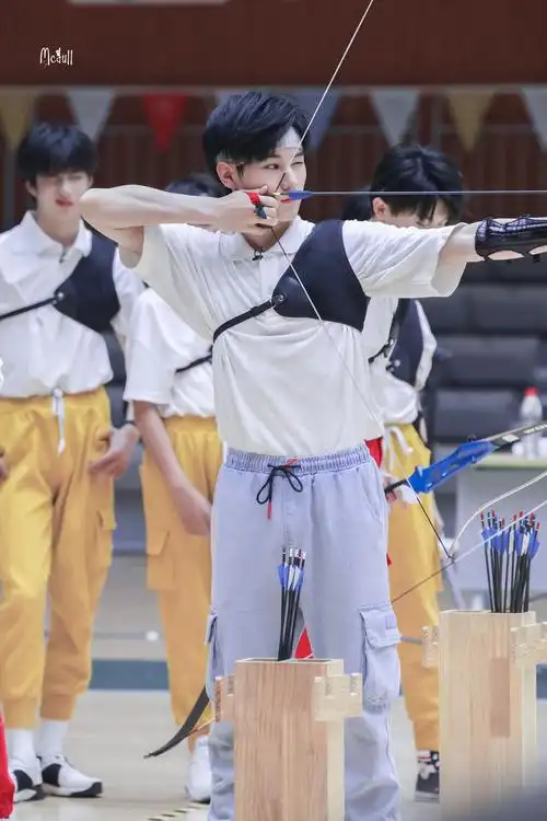 张真源你这哪是射箭啊,你就是来-圆圆的圆