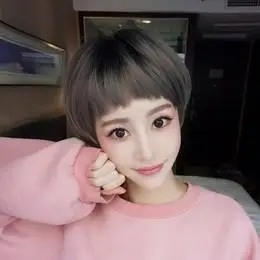 适用潮流假发女短发酷 帅气假小子假发头发2020发型女流行女生中