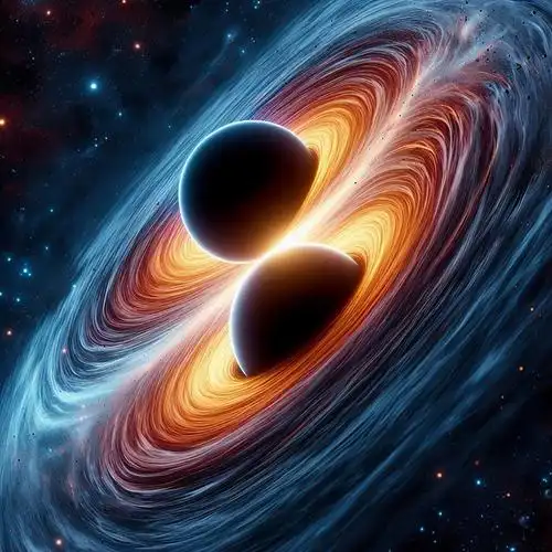 天文学家发现宇宙中最重的一对黑洞,它们已相互纠缠长达30亿年