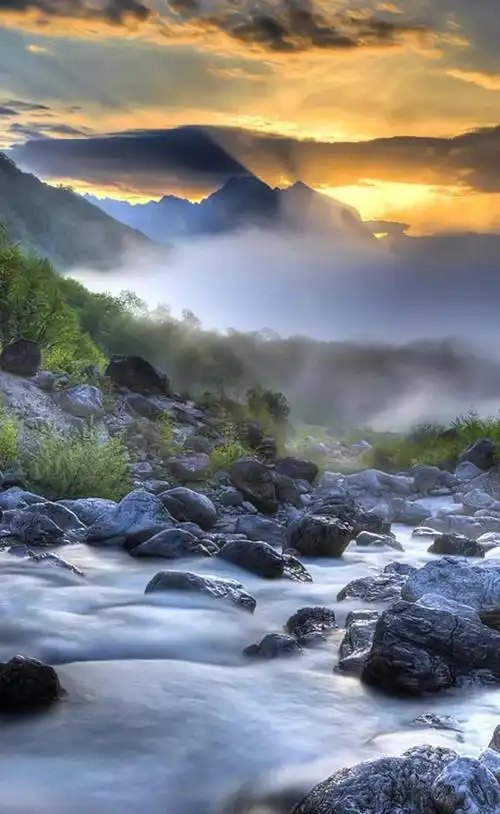 62幅大自然美景,如入仙境一般,令人心旷神怡