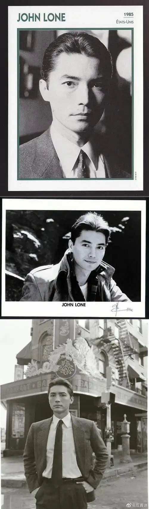 整理了尊龙年轻时的写真有人说尊龙要是晚生三十年会红透半边天