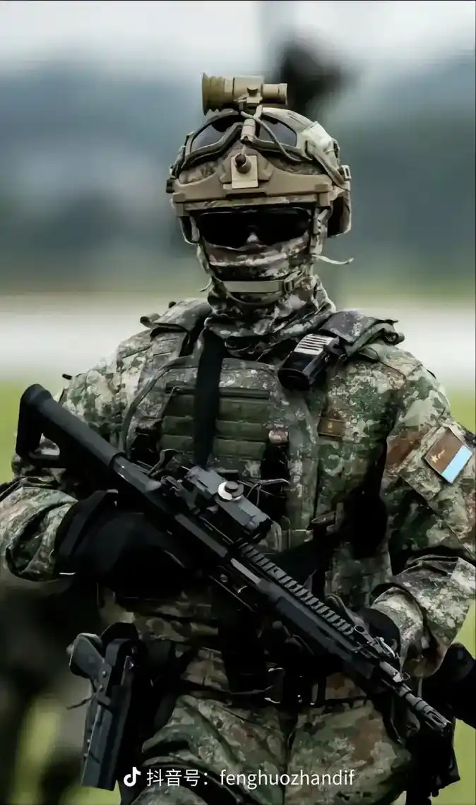 新款解放军单兵装备帅爆了 - 抖音