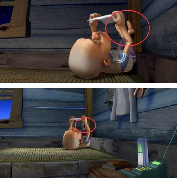 盘点4个童年动漫穿帮镜头,第4不忍直视,网友:简直在侮辱智商!