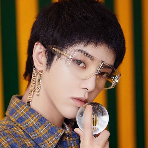 华晨宇同款网红未来时代酒吧蹦迪眼镜超大框护目镜太阳镜欧美男女