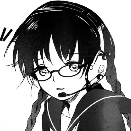 《濒危物种少女》 /铃原泉水子 #黑白漫头##动漫女头# 676767