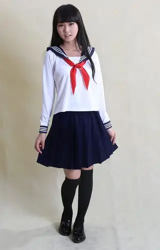 日韩女生校服水手服 学院风校园水手装表演服 日系cosplay水手服