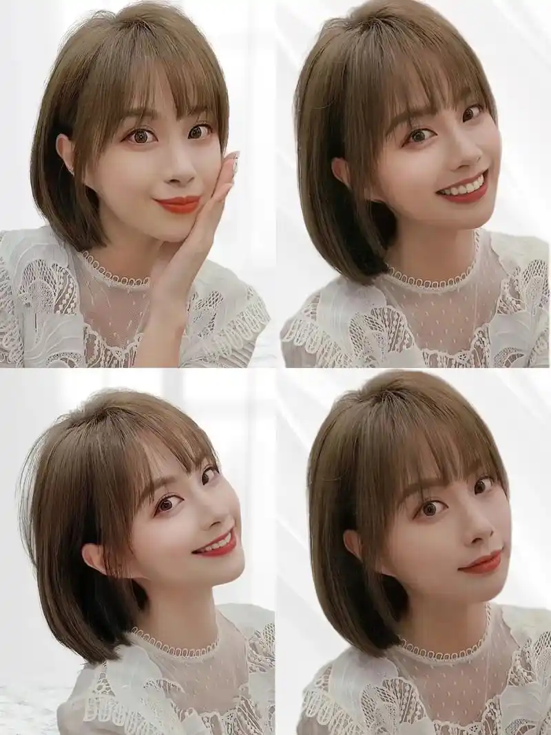 38岁剪完变18岁的减龄气质发型.给姐妹们来一款剪完38变1 - 抖音