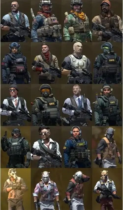 csgo狂牙大行动探员有哪些