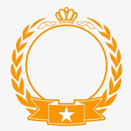 金色皇冠边框矢量