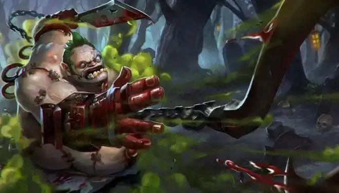 dota2秘密用来击败lgd的野路子屠夫真的厉害吗