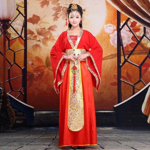 古装服装仙女唐装汉服女唐朝贵妃公主写真古筝上衣