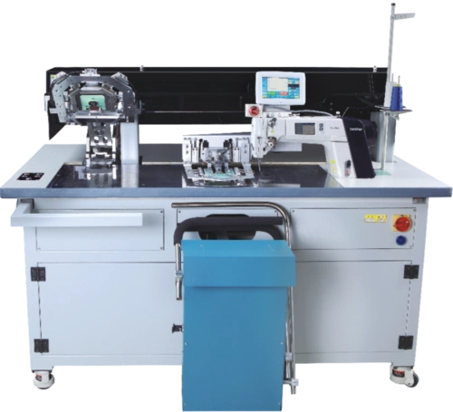 日圣智能工业缝纫机实力亮相2021常熟国际纺织服装智能制造博览会