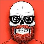 帅气骷髅头像图片大全,超酷的恐怖又帅气的骷髅头像_创意头像_头像屋