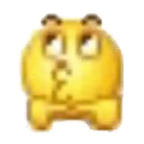 黄豆头嘟嘴表情包小黄脸黄豆头表情包emoji表情