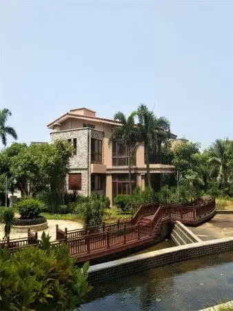 海口西海岸cbd西海瑞园独栋别墅 占地600平米环绕花园