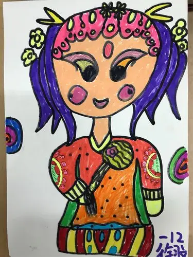 孩子们的成长记录——花小一年级12班的戏剧人物,各具特色!