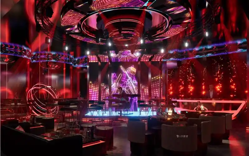 d5渲染器|酒吧空间渲染