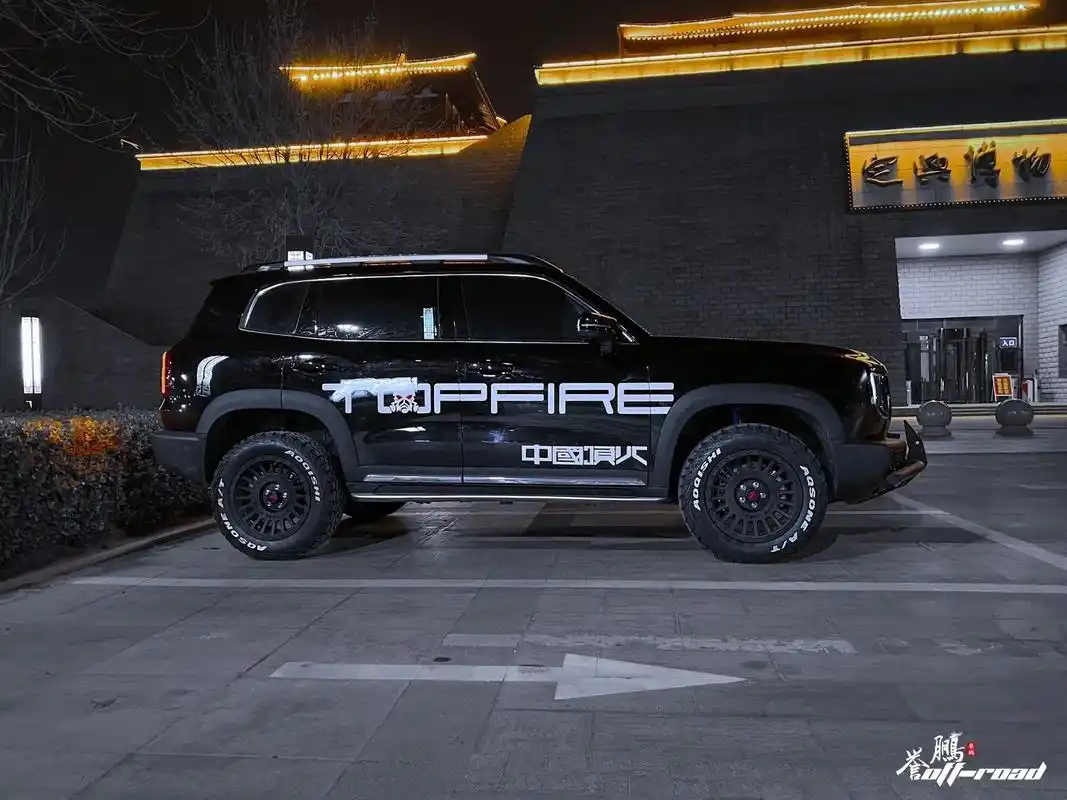 哈弗大狗黑武士越野风格改装,这个姿态你能打几分?#越野改装