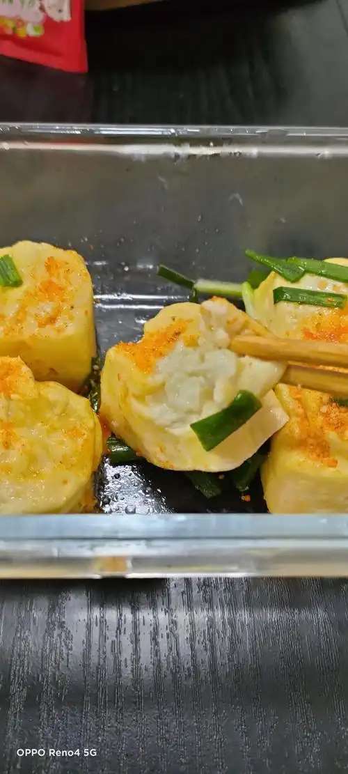 爱尚@可儿做的云南包浆豆腐(空气炸锅版)