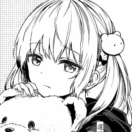 动漫高冷霸气暗黑女生头像图片